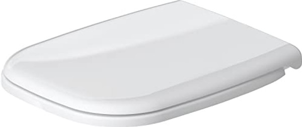 Duravit 0067310000 D-Code Toilet Seat and Cover, White Finish