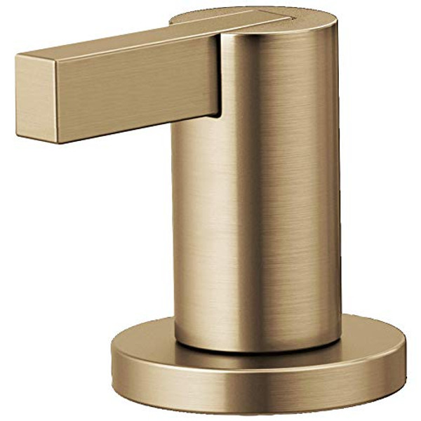 Brizo Litze: Widespread Handle Kit - Extended Lever Luxe Gold