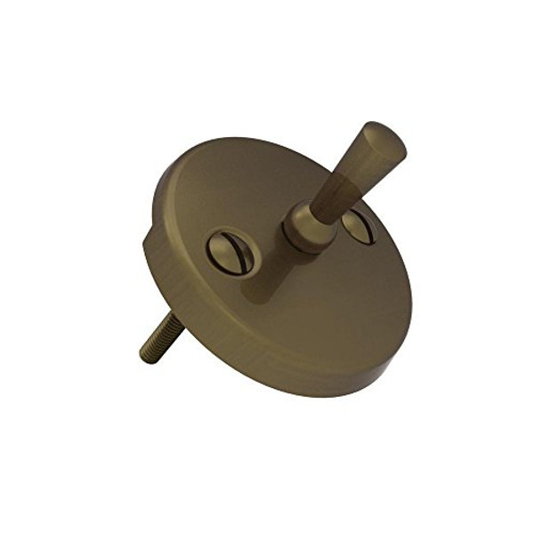 Brasstech 267/06 Round Trip Lever Faceplate, Antique Brass