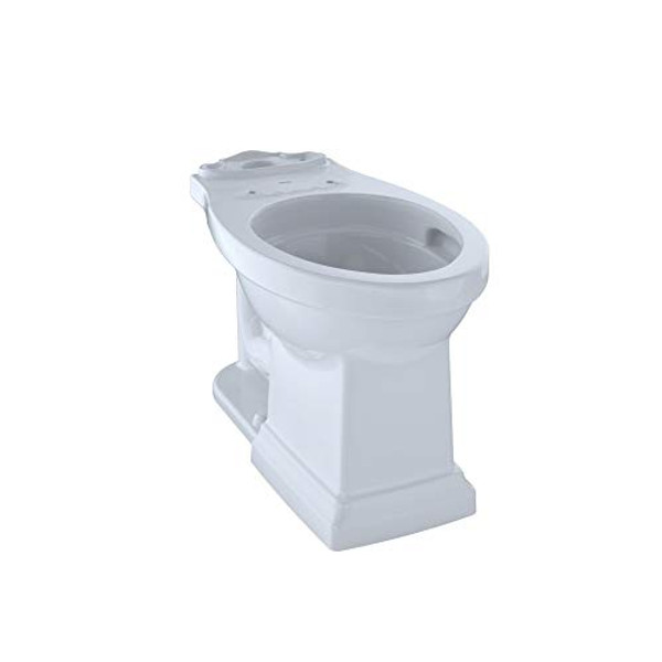 Toto C404CUFG#01 Promenade II Toilet Bowl Unit with CeFiONtect, Cotton