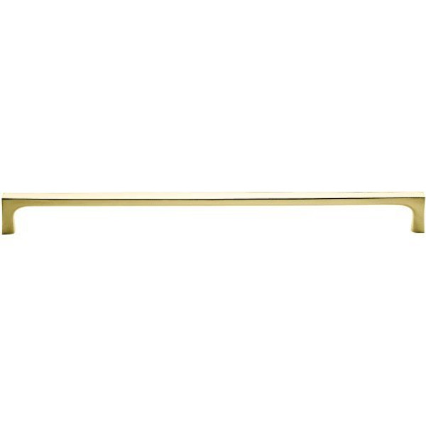 Baldwin 4980 Palm Springs 15 Inch Center to Center Handle Appliance Pull from th, Polished Brass
