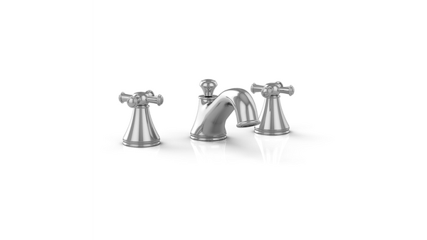 Toto TL220DD#BN Vivian Widespread Lavatory Faucet With Cross Handles Brushed Nickel