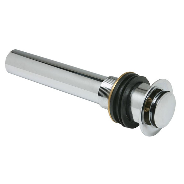 MOUNTAIN PLUMBING MT742/BRN LAV DRAIN SOFT TOUCH WITHOUT OVERFLOW ALL PLATED BRUSHED NICKEL