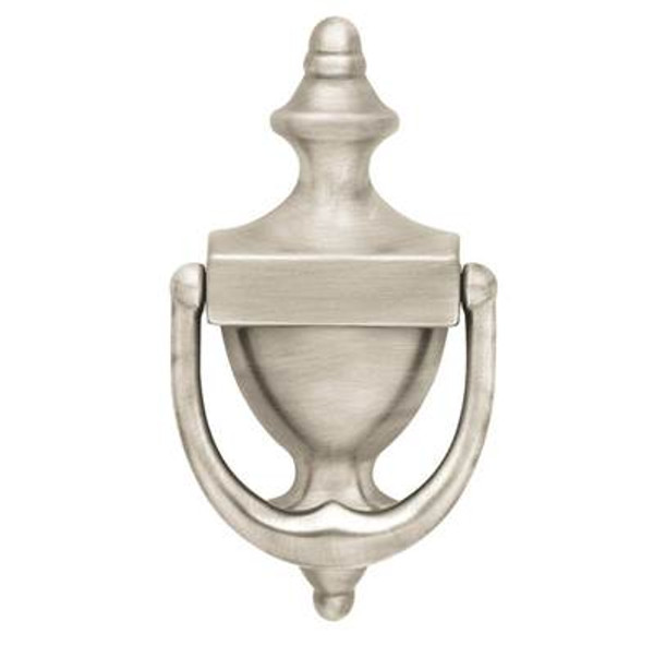 BALDWIN 0102.150 COLONIAL DOOR KNOCKER SATIN NICKEL