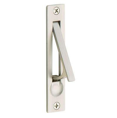BALDWIN 0465.150 EDGE PULL .75" X 1.625" X 3.875" IN SATIN NICKEL