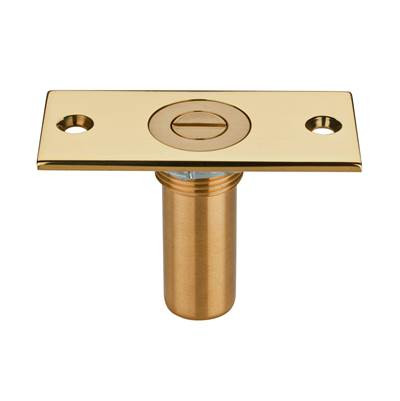 BALDWIN 0622.030 DUSTPROOF STRIKE IN POLISHED BRASS
