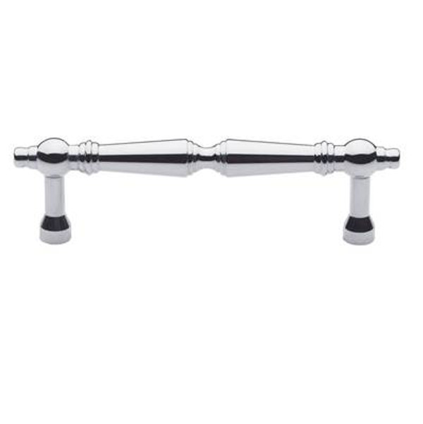 BALDWIN 4488.260.BIN DOMINION CABINET PULL 3.5" CTC IN POLISHED CHROME