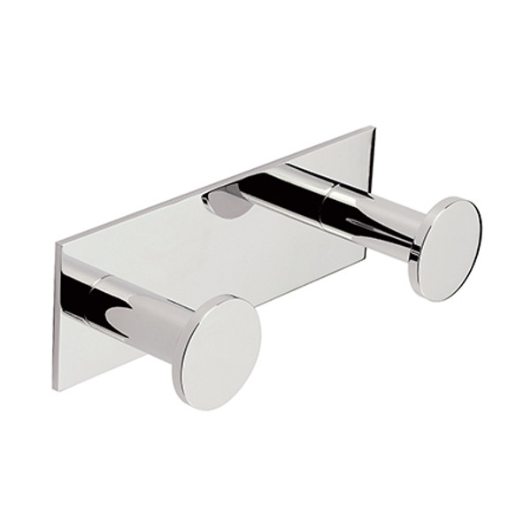 GINGER 2810D/PC SURFACE DOUBLE ROBE HOOK POLISHED CHROME