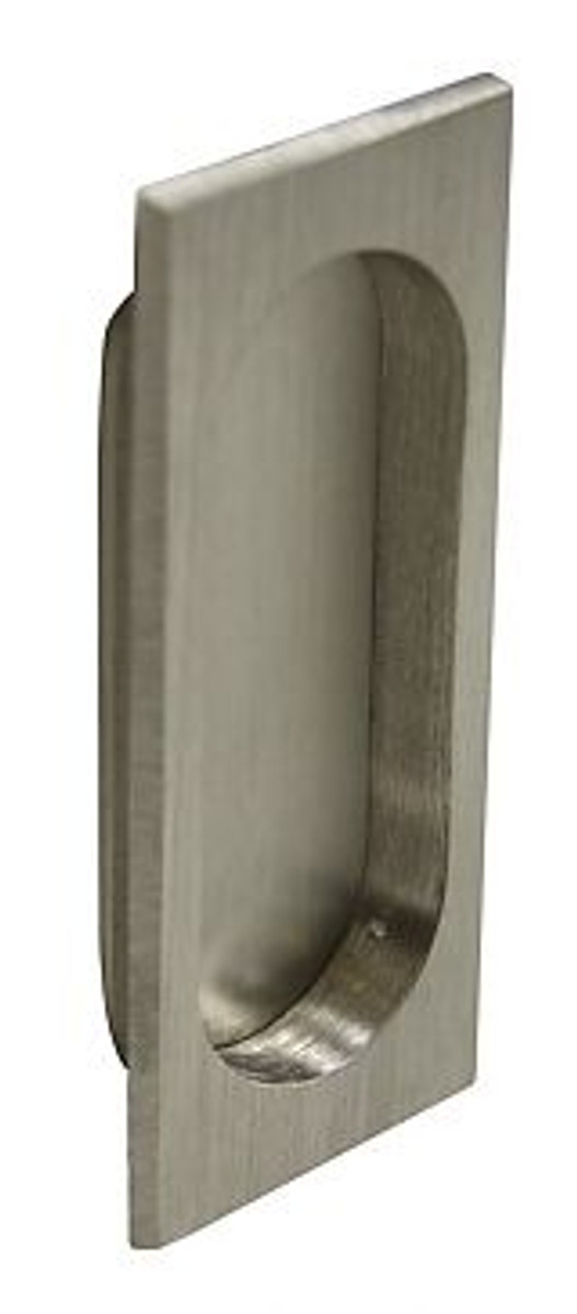 DELTANA FP4134U15 FLUSH PULL, LARGE, 3-7/8" X 1-5/8" X 3/8" BRUSHED NICKEL