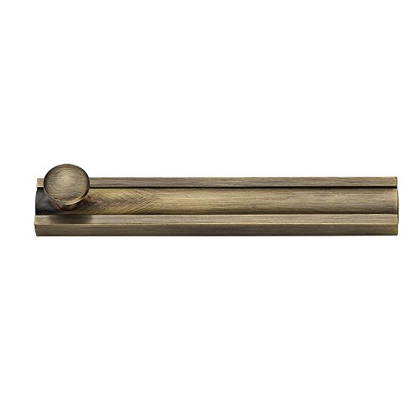 Baldwin BR7022 Solid Brass 4" Surface Bolt from the Reserve Collection