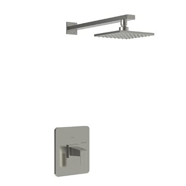 Newport Brass 3-8304BP/15S Newport 365 Prezlee Tub Balanced Pressure Shower Trim Set, Satin Nickel