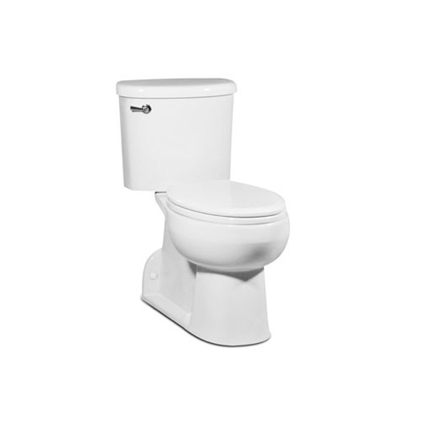 ICERA RIOSE TANK COMPLETE LEFT HAND LEVER FOR 2-PC WATER CLOSET BACK OUTLET WHITE
