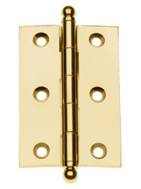 VON MORRIS 60-3025-625-BF CABINET HINGE 3'' X 2.5'' WITH BALL FINEAL IN POLISHED CHROME (MISC\VM\60-3025-625)
