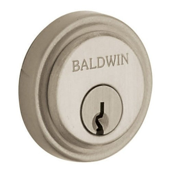 Baldwin 6757 Colonial Round Decorative Cylinder Trim Collar, Satin Nickel