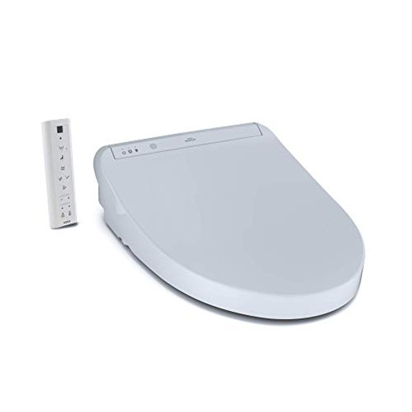 TOTO SW3036R#01 WASHLET K300 Electronic Bidet Toilet Seat with Instantaneous Water Heating, PREMIST and EWATER+ Wand Cleaning, Elongated