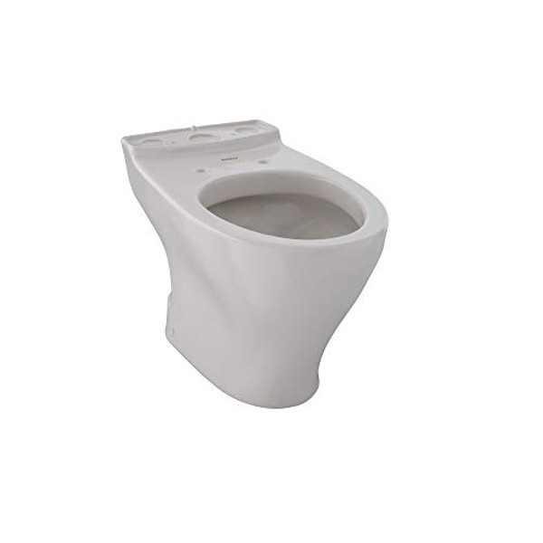 Toto CT412FNo.12 Aquia Dual Flush Elongated Toilet Bowl, Sedona Beige