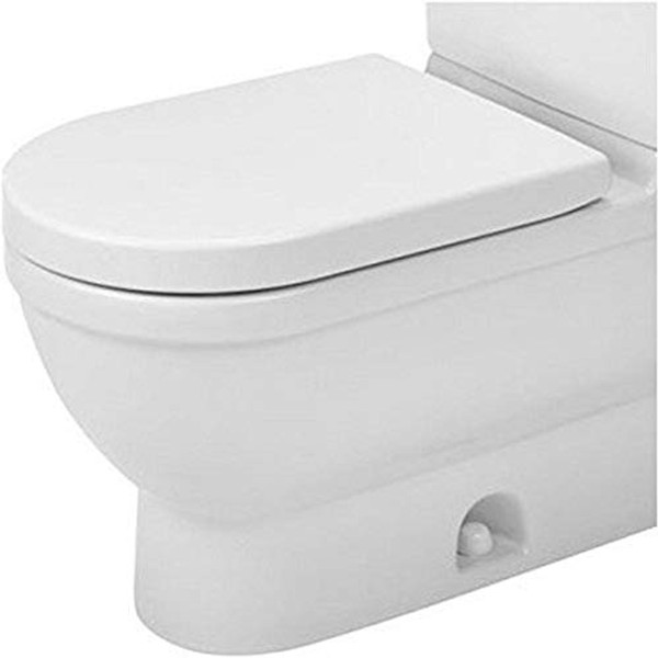 Duravit 2125010000 Elongated Starck 3 Toilet Bowl, White