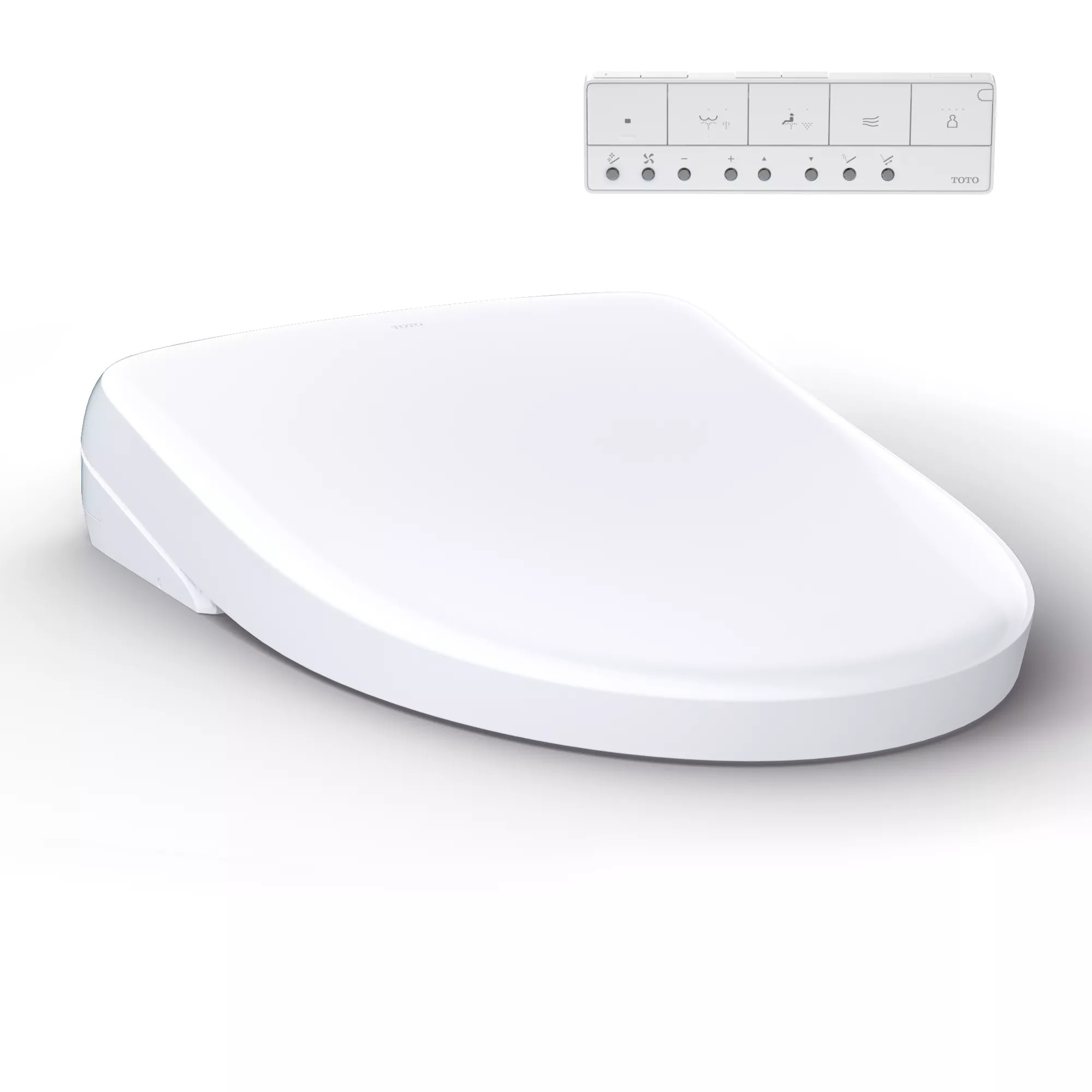 TOTO SW4736AT40#01 WASHLET® S7A - Contemporary - Elongated with