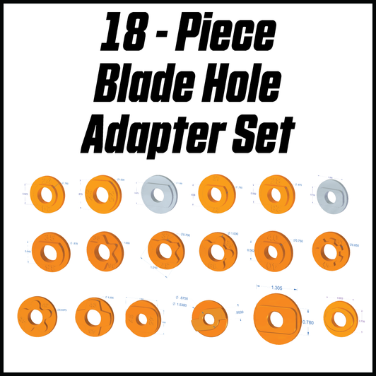 18 piece set of adapters 18 piece set of adapters
