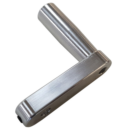 Crank handle assembly side view