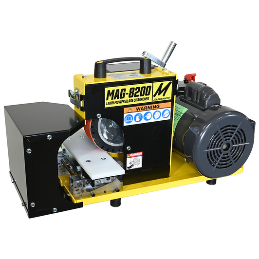 MAG-8200BM Lawn Mower Blade Sharpener Belt Grinder MAG-8200BM Lawn Mower Blade Sharpener Belt Grinder