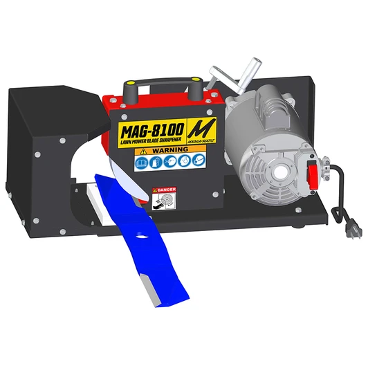 MAG-8100 right-handed blade approach