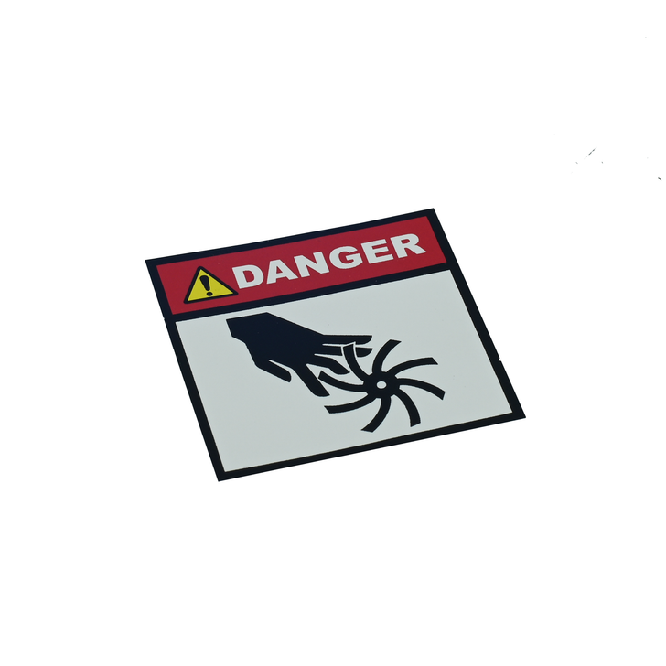 200-22 Decal Impeller Danger