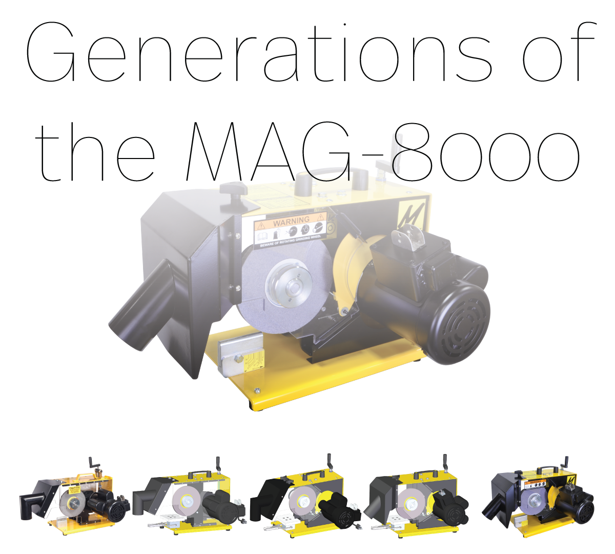Magna-Matic MAG-8000 Universal Lawn Mower Blade Sharpener