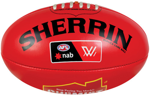 Sherrin Mini AFLW Red