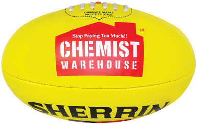 Sherrin Mini AFLW Yellow