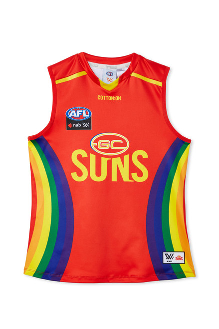 AFLW 2022 Pride Guernsey