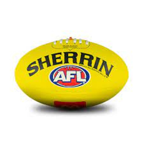 2024 Sherrin AFL All Surface - Yellow