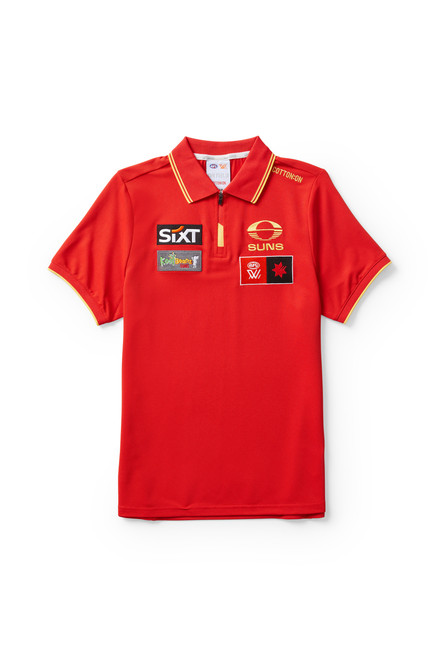 AFLW S10 Zip Media Polo - Womens