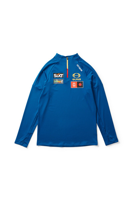 AFLW S10 Zip Performance Top