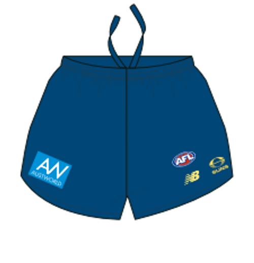 AFL Blue Shorts -Player Worn/Issued