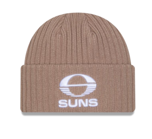 Knit Beanie - Beige