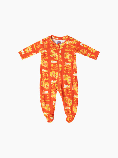 Red/Gold SUNS Onesie - Baby