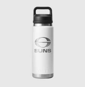 Rambler 26 oz Bottle Chug - White