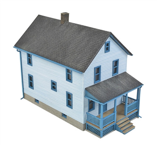 Walthers Cornerstone HO 933-3786 Two Story Frame House - Kit