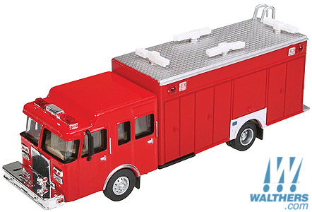 Walthers Scene Master HO 94913802 Fire Department Hazardous Materials
