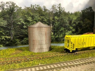 Lombard Hobbies Exclusive N Scale Grain Bin Assembled