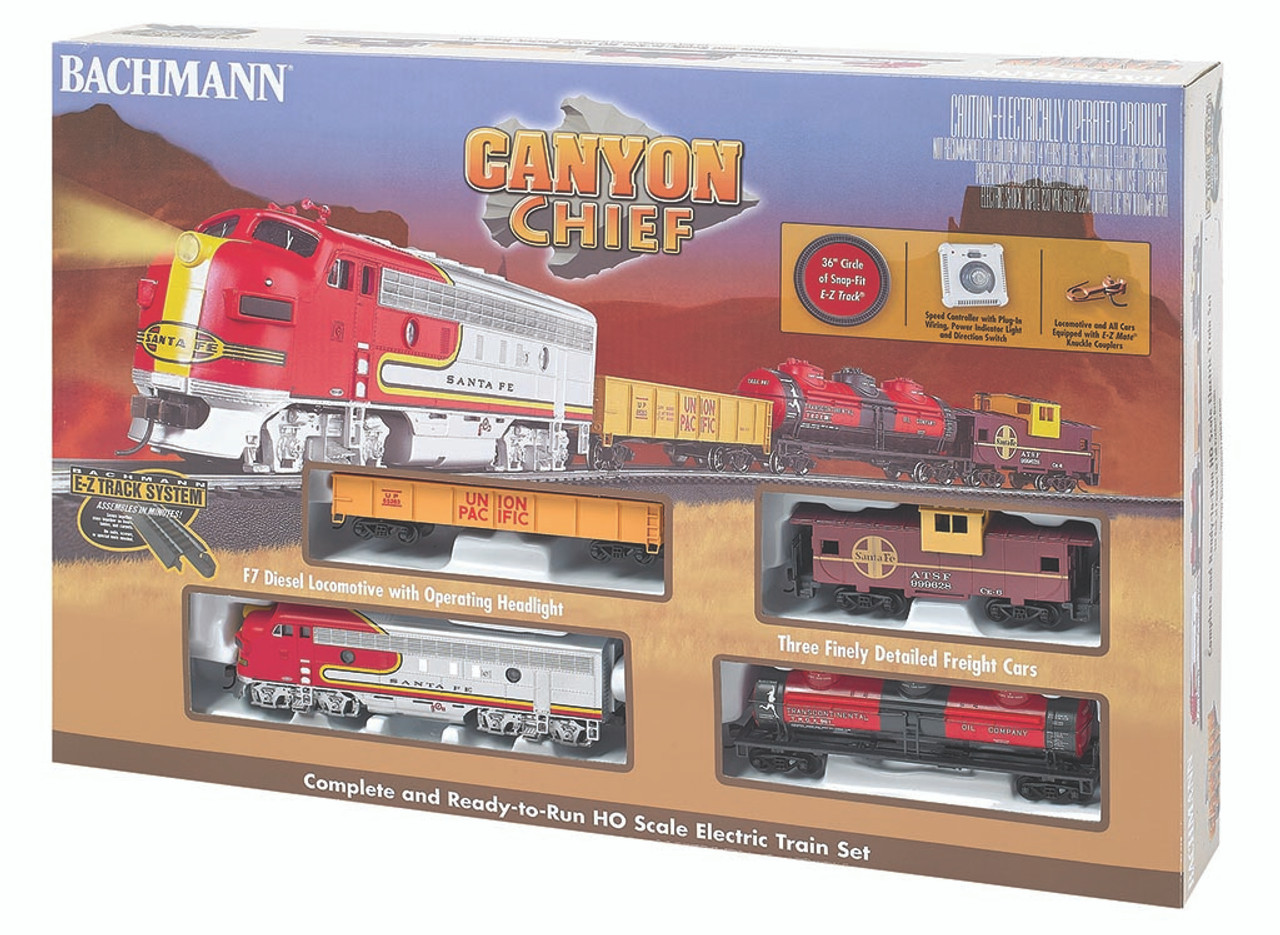 bachmann santa fe train set