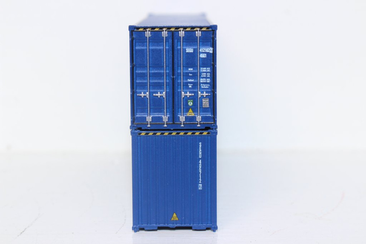 SEACO Details about   HO Scale Shipping container 820506-20ft Open Top 