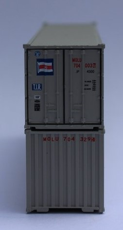Jacksonville Terminal Company N 405521 40' Standard Height