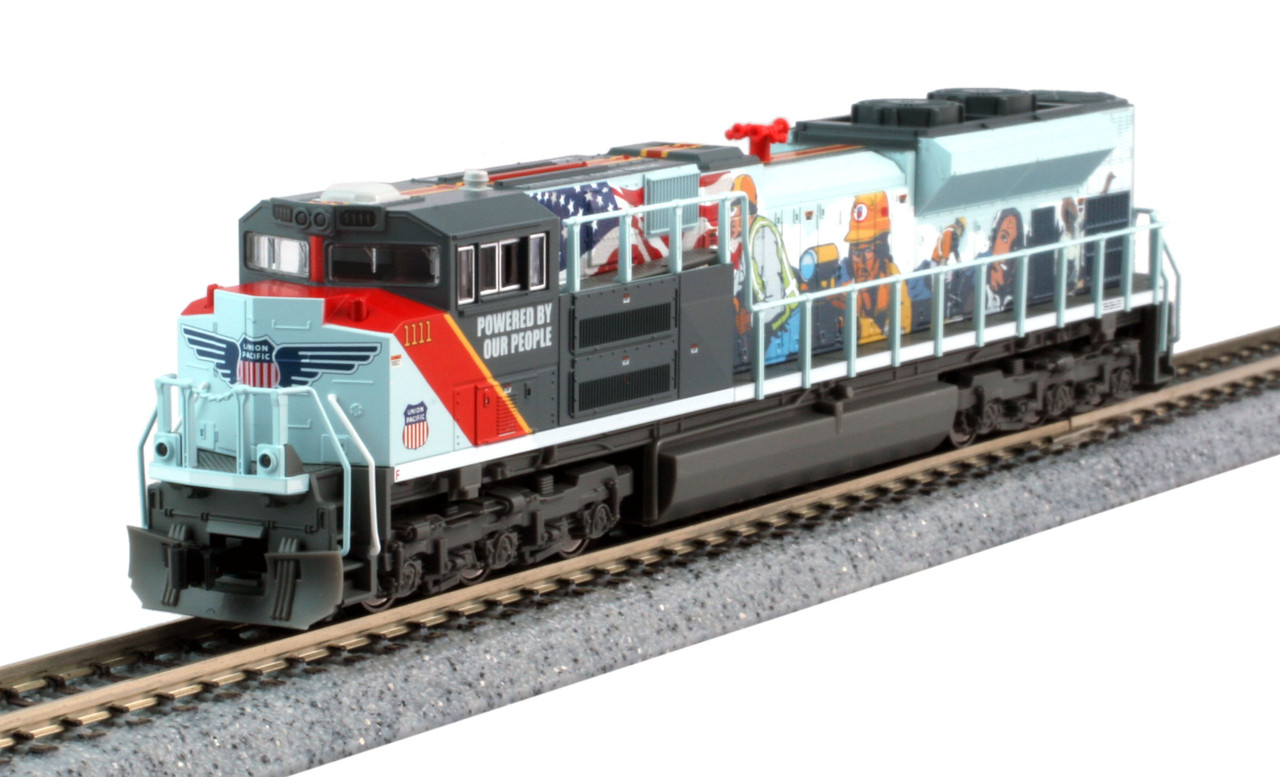 Kato N 176-8412 EMD SD70ACe Diesel Locomotive DCC Ready Union