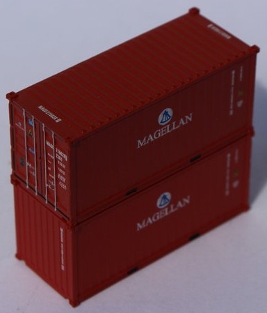 Jacksonville Terminal Company N 205383 20' Standard Height Corrugated