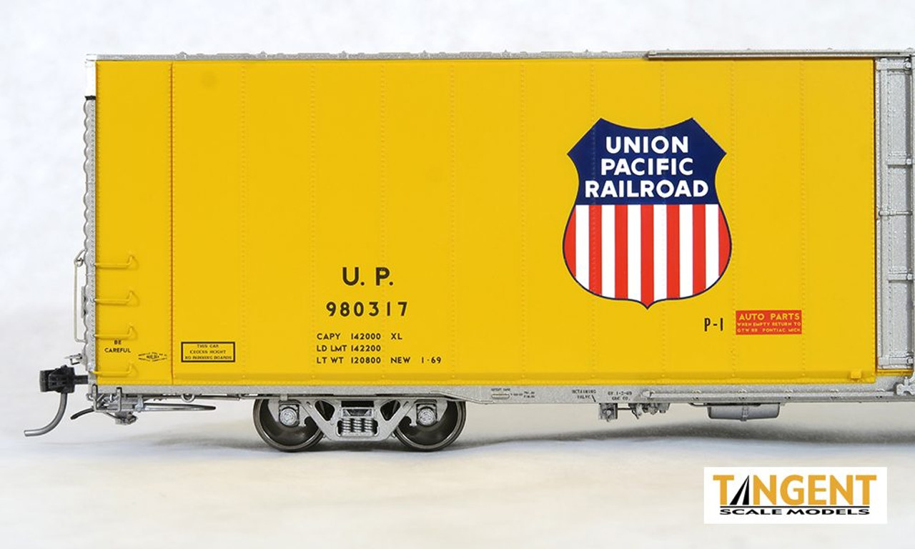 Tangent Scale Models HO 25033-02 Greenville 86' Double Plug Door Box Car  'Original 1969' Union Pacific UP #980309