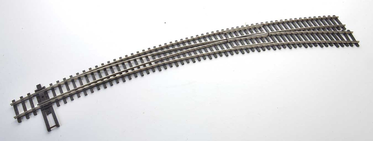 Aiguillage De Voie #5 Droit Walthers Code 83 - Rails Nickel Argent DCC Friendly - Échelle HO (1:87)
