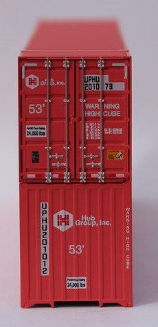 Jacksonville Terminal Company N 535067 53' High Cube Corrugated Side ...