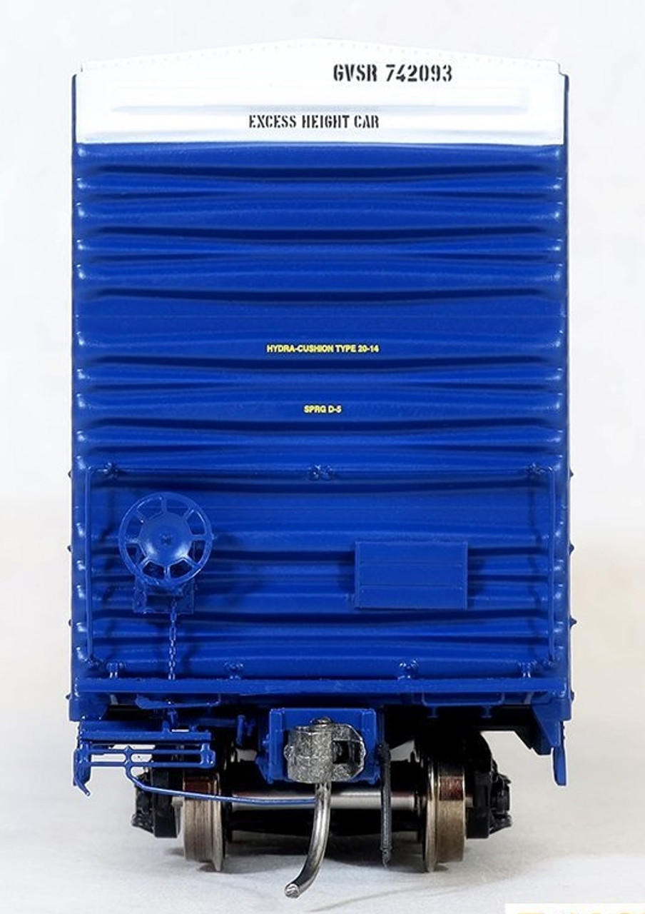 Tangent Scale Models HO 29013-08 Gunderson Brothers 50’ 6089cf High Cube  Double Plug Door Box Car Golden West Service 'B-70-43 Repaint 1996+' GVSR  